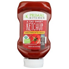 PRIMAL KITCHEN: Ketchup with Honey, 18.5 oz