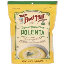 BOBS RED MILL: Organic Yellow Corn Polenta, 24 oz