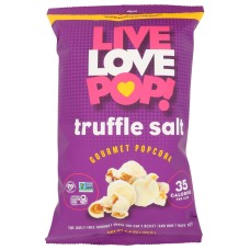 LIVE LOVE POP: Truffle Salt Popcorn, 4.4 oz