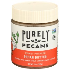 PURELY PECANS: Sweet Potater Pie Pecan Butter, 10 oz