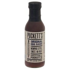 PUCKETTS: Original BBQ Sauce, 14 oz