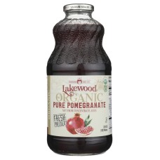 LAKEWOOD: Organic Pure Pomegranate Juice, 32 fo