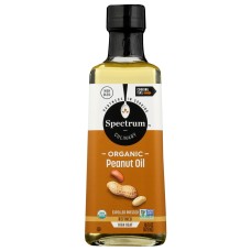 SPECTRUM NATURALS: Organic Peanut Oil Refined, 16 fo