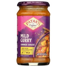 PATAKS: Mild Curry Simmer Sauce, 15 oz