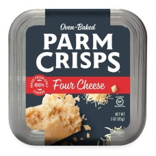 PARM CRISPS: Four Cheese Tub, 3 oz