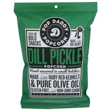 POP DADDY POPCORN: Dill Pickle Popcorn, 5 oz