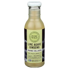 PUREWILD CO: Lime Agave Ginseng, 12 fo