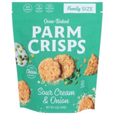 PARM CRISPS: Sour Cream And Onion, 5 oz