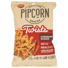 PIPCORN: Cinnamon Sugar Twists, 1 oz