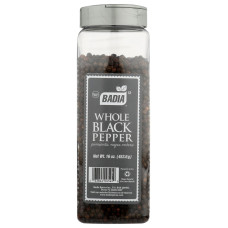 BADIA: Pepper Black Whole, 16 oz BADIA: Pepper Black Whole, 16 oz