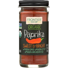 FRONTIER HERB: Paprika Ground Organic, 2.1 oz