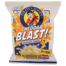 PIRATE BRANDS: Puffs Cheddar Blast, 4 oz