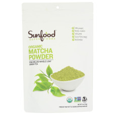 SUNFOOD SUPERFOODS: Matcha Green Tea Powder Organic, 4 oz SUNFOOD SUPERFOODS: Matcha Green Tea Powder Organic, 4 oz