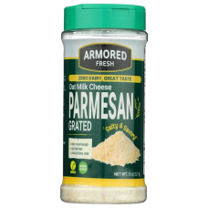 ARMORED FRESH: Oat Milk Based Grated Parmesan, 8 oz ARMORED FRESH: Oat Milk Based Grated Parmesan, 8 oz