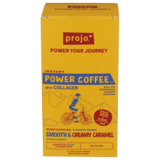 PROJO: Smooth and Creamy Caramel Power Coffee, 9.88 oz PROJO: Smooth and Creamy Caramel Power Coffee, 9.88 oz