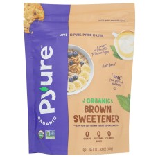 PYURE: Organic Brown Sweetener, 12 oz