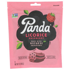 PANDA: All Natural Raspberry Licorice, 7 oz PANDA: All Natural Raspberry Licorice, 7 oz