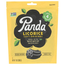 PANDA: All Natural Soft Licorice, 7 oz PANDA: All Natural Soft Licorice, 7 oz