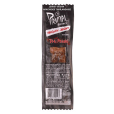 PRIMAL STRIPS: Seitan Thai Peanut Vegan Jerky, 1 oz PRIMAL STRIPS: Seitan Thai Peanut Vegan Jerky, 1 oz