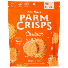 PARM CRISPS: Cheddar, 5 oz PARM CRISPS: Cheddar, 5 oz