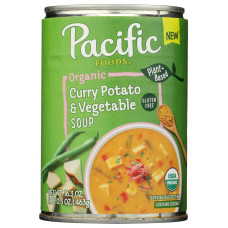 PACIFIC FOODS: Organic Curry Potato and Vegetable Soup, 16.3 oz PACIFIC FOODS: Organic Curry Potato and Vegetable Soup, 16.3 oz