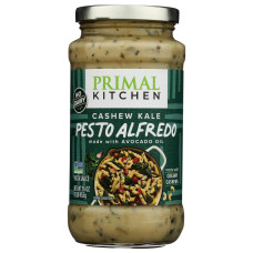 PRIMAL KITCHEN: Cashew Kale Pesto Alfredo Sauce, 16 oz PRIMAL KITCHEN: Cashew Kale Pesto Alfredo Sauce, 16 oz