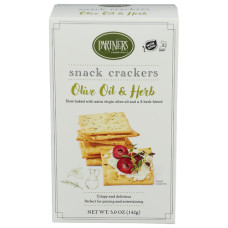 PARTNERS: Olive Oil and Herb Snack Crackers, 5 oz PARTNERS: Olive Oil and Herb Snack Crackers, 5 oz