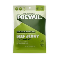 PREVAIL: Jerky Beef Lemongrass, 2.25 oz