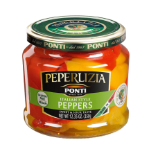 PONTI: Peperlizia Sweet and Sour Peppers, 12.35 oz