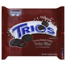 PASKESZ: Fudge Filled Trios, 15.25 oz