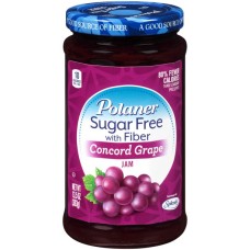 POLANER: Concord Grape Jam Sugar Free, 13.5 oz