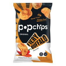 POPCHIPS: Fiery Buffalo Chips, 5 oz