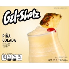 GEL SHOTZ: Pina Colada Gelatin, 3.17 oz