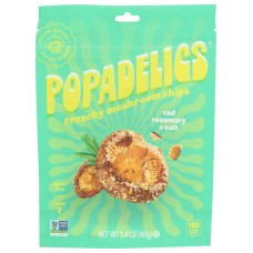 POPADELICS: Rad Rosemary Salt Mushroom Chips, 1.4 oz
