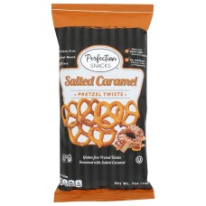 PERFECTION SNACKS: Salted Caramel Pretzel Twists, 7 oz