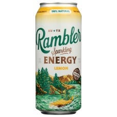 RAMBLER: Drink Enrgy Sprkl Lemon, 16 fo