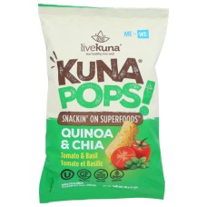KUNA POPS: Snacks Tomato And Basil, 3.5 oz