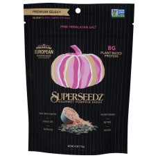 SUPER SEEDZ: Seeds Pumpkin Pink Salt, 4 oz