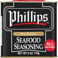 PHILLIPS: Seafood Seasoning, 6 oz