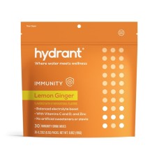 HYDRANT: Hydration Imnty Lmn Gngr, 30 ea