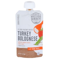 SERENITY KIDS: Baby Food Turkey Bologns, 3.5 oz
