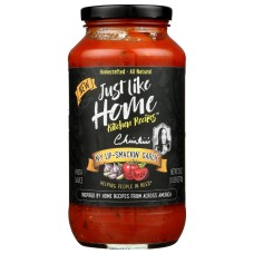 JUST LIKE HOME: Sauce Ny Lip Smckn Garlic, 25 oz
