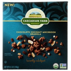 CASCADIAN FARM: Granola Ccnut Macaroon, 8.5 oz