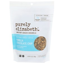 PURELY ELIZABETH: Granola Vanilla Chocolate Chip, 12 oz