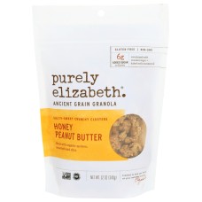 PURELY ELIZABETH: Granola Honey Peanut Butter, 12 oz