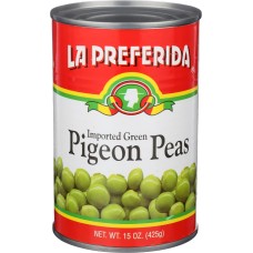LA PREFERIDA: Pea Pigeon Grandule Verde, 15 oz