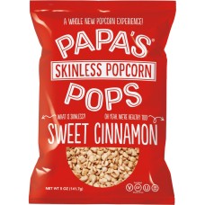 PAPAS POPS: Popcorn Sweet Cinnamon, 5 oz