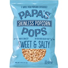 PAPAS POPS: Popcorn Sweet And Salty, 5 oz