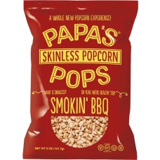 PAPAS POPS: Popcorn Smokin Bbq, 5 oz