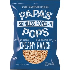 PAPAS POPS: Popcorn Creamy Ranch, 5 oz